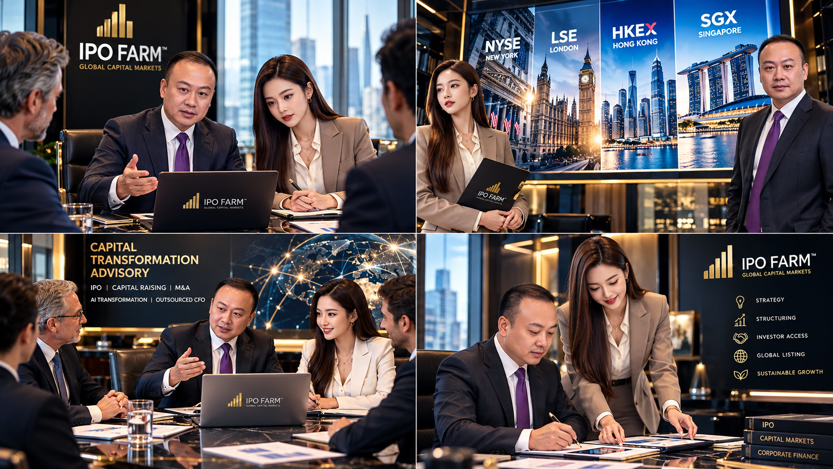 IPO Farm client advisory and global capital markets